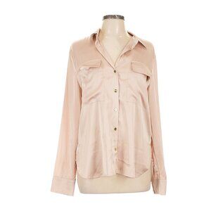 Alexia Admor Classic Shirt with Pockets. Long-sleeve Button-down Blouse. Sz 12